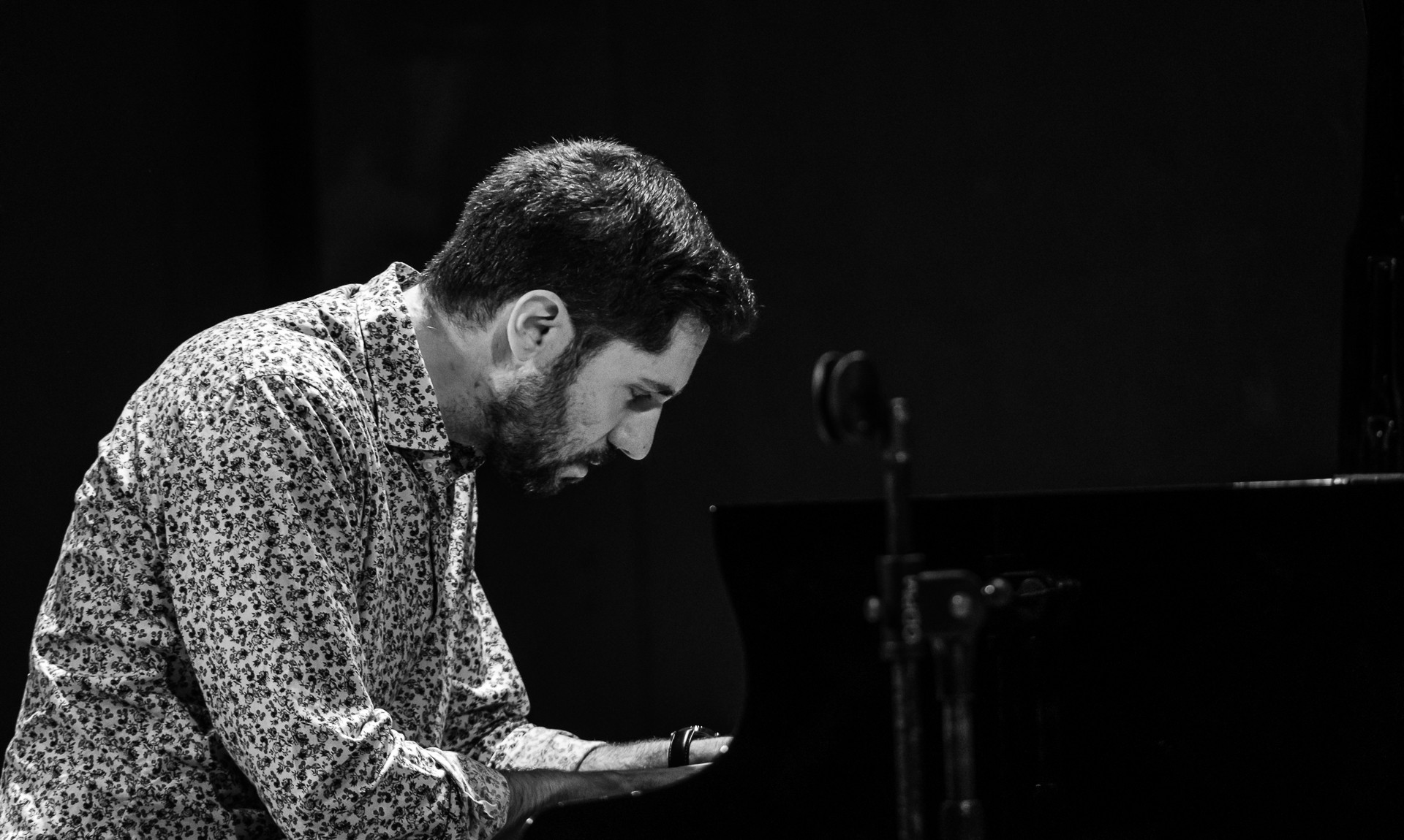 Andrea Goretti al pianoforte – foto di Mario Rota